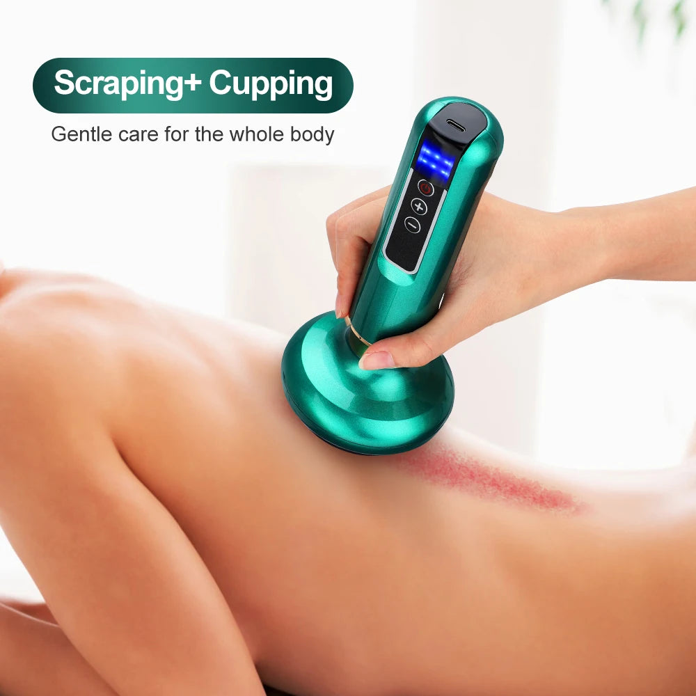 Lulupurest™ Electric Cupping & Gua Sha Massager (6/12 Gear)