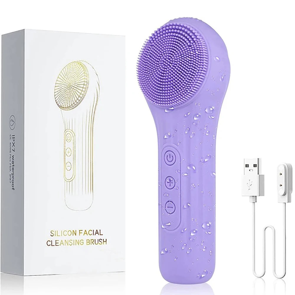 Lulupurest™ Sonic Facial Cleansing Brush