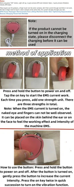 Lulupurest™ EMS Face Lifting & Microcurrent Massager