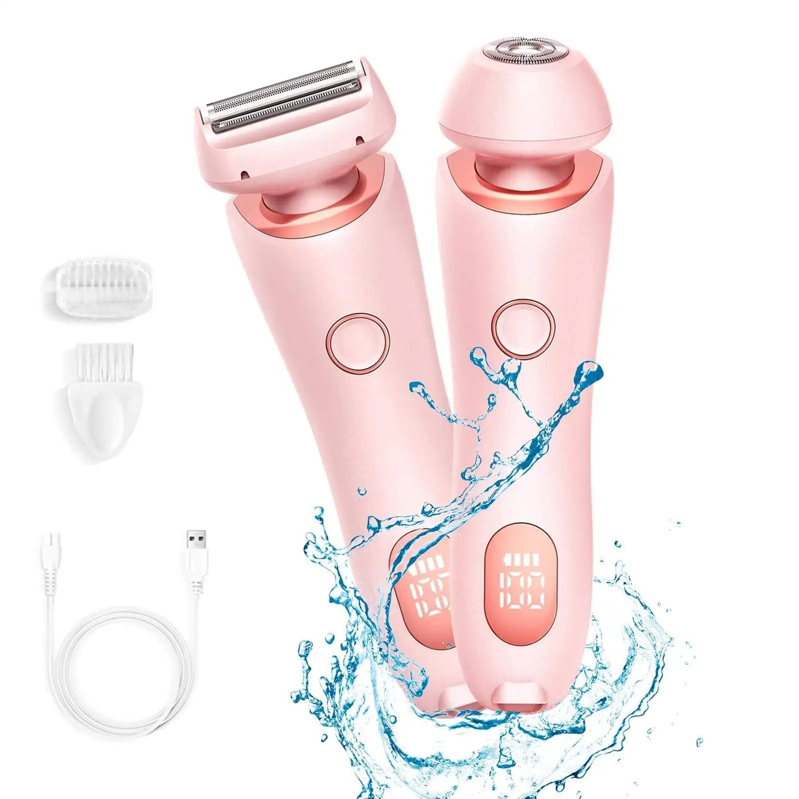 Lulupurest™ 2-in-1 Electric Razor & Bikini Trimmer for Women