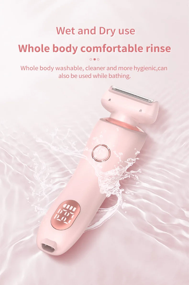 Lulupurest™ 2-in-1 Electric Razor & Bikini Trimmer for Women