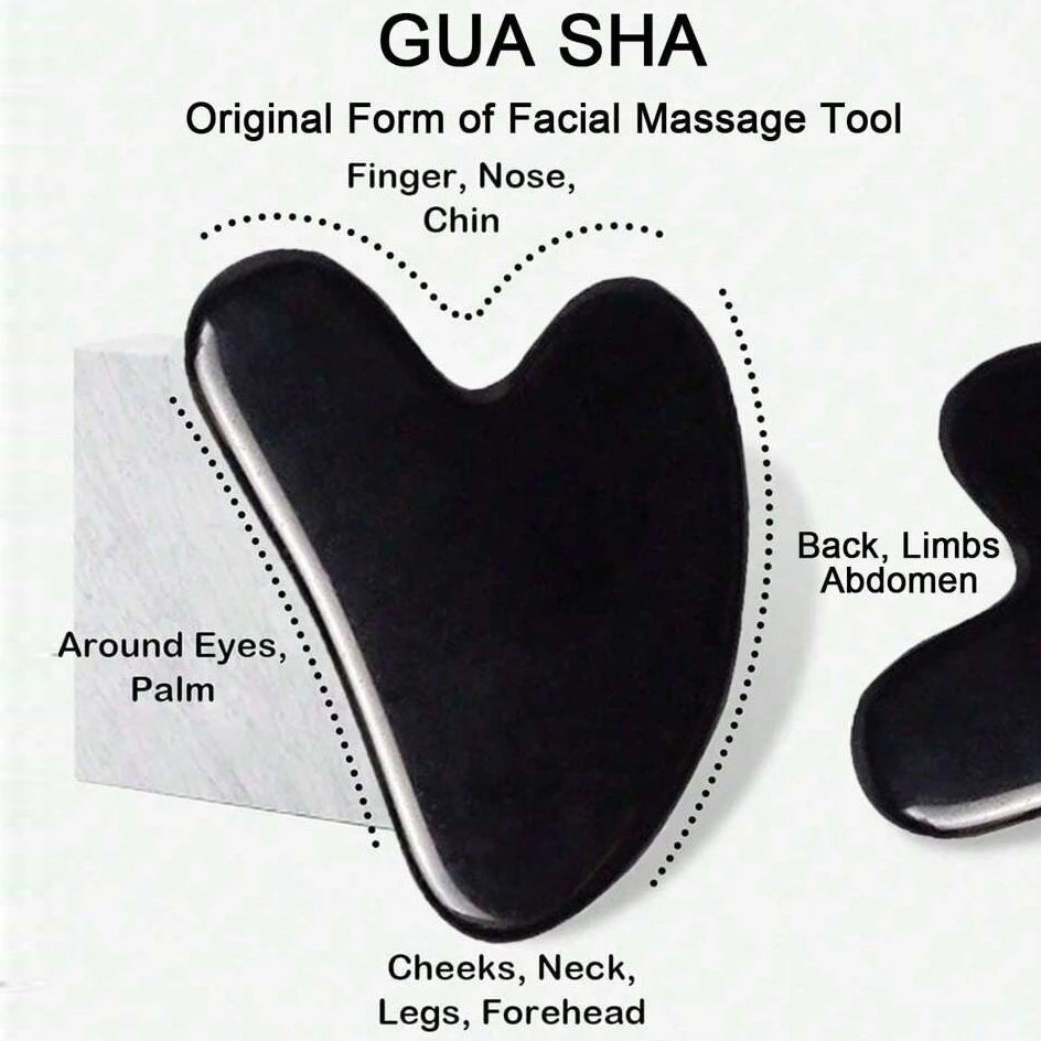 Lulupurest™ Ice Face Roller & Gua Sha Set