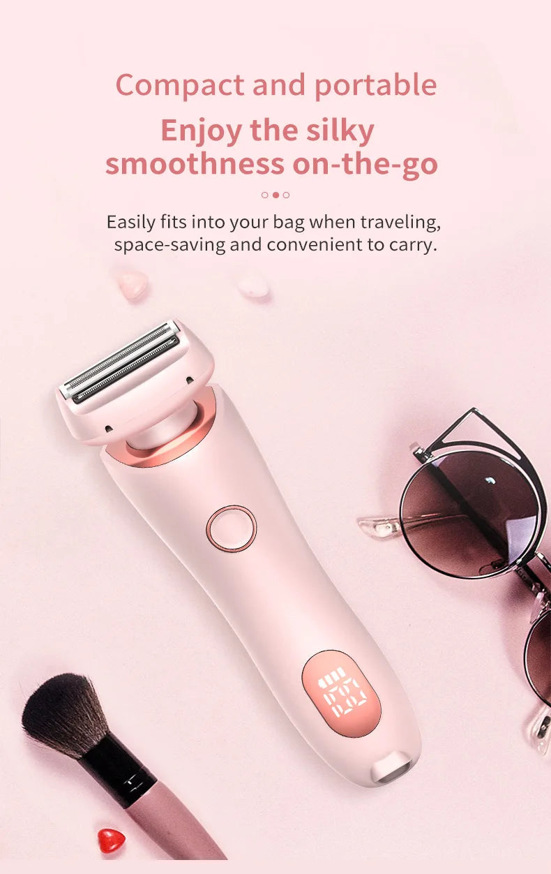 Lulupurest™ 2-in-1 Electric Razor & Bikini Trimmer for Women