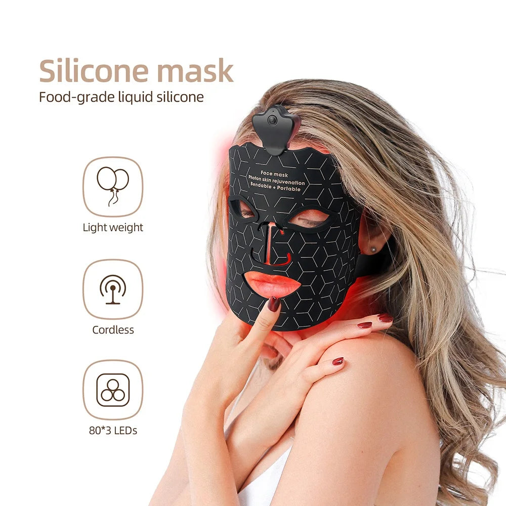 Lulupurest™ 7-Color LED Silicone Face Mask