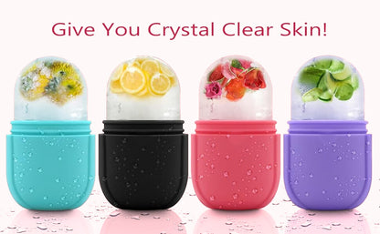Lulupurest™ Ice Face Roller &amp; Gua Sha Set