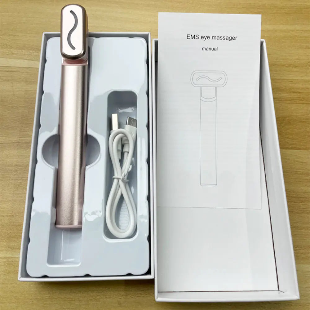 Lulupurest™ Smart Eye Massager with Rotating EMS Beauty Wand
