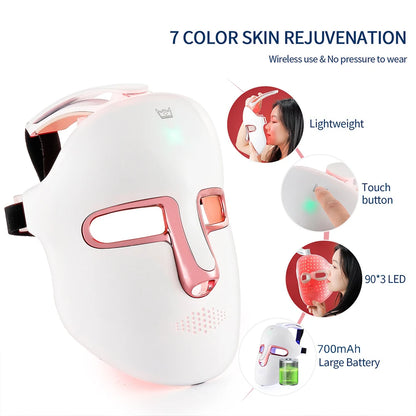 Lulupurest™ 7-Color LED Facial &amp; Neck Mask