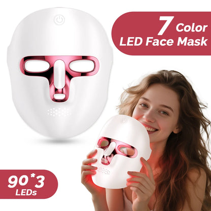 Lulupurest™ 7-Color LED Facial &amp; Neck Mask