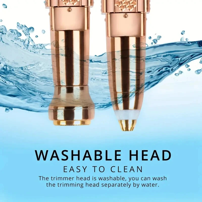 Lulupurest™ 2-in-1 Rechargeable Eyebrow &amp; Facial Hair Shaver