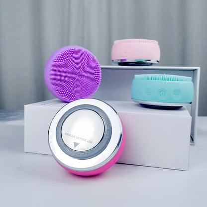 Lulupurest™ 2-in-1 LED Sonic Facial Cleansing Brush