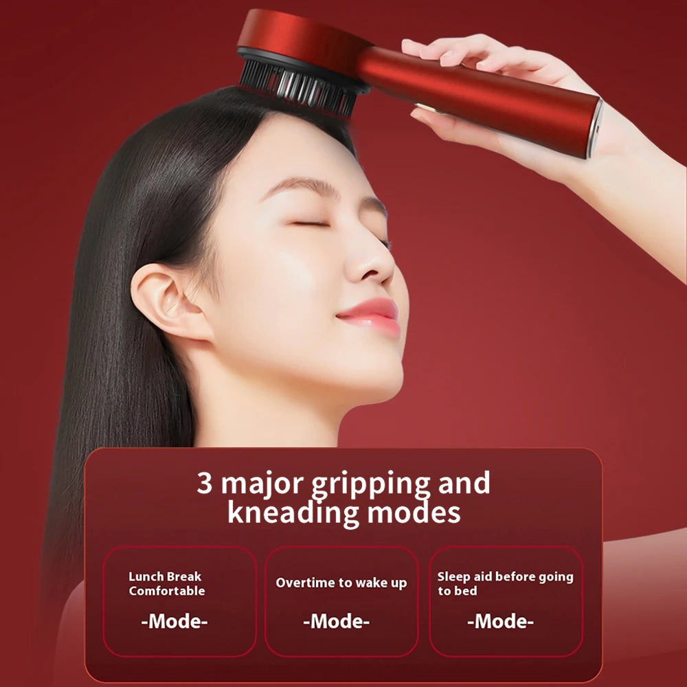 Lulupurest™ 3-in-1 Electric Scalp Massage Comb