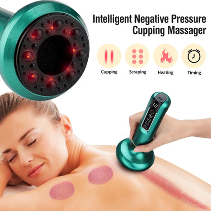 Lulupurest™ Electric Cupping &amp; Gua Sha Massager (6/12 Gear)