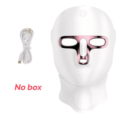 Lulupurest™ LED Face &amp; Neck Radiofrequency Light Therapy Mask