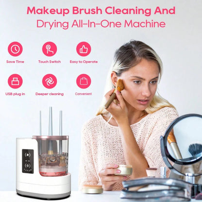Lulupurest™ Electric Makeup Brush Cleaner &amp; Dryer