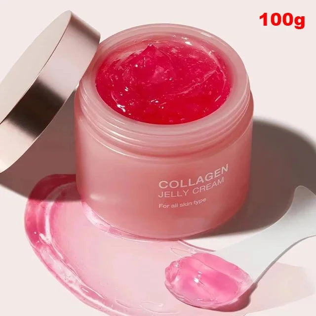 Jelly Face Cream Collagen Soft SPA Nourishing Moisturize Face Shrinks Pores Remove Comedones Jelly Essence Korean Skin Care