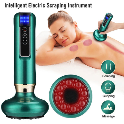 Lulupurest™ Electric Cupping &amp; Gua Sha Massager (6/12 Gear)