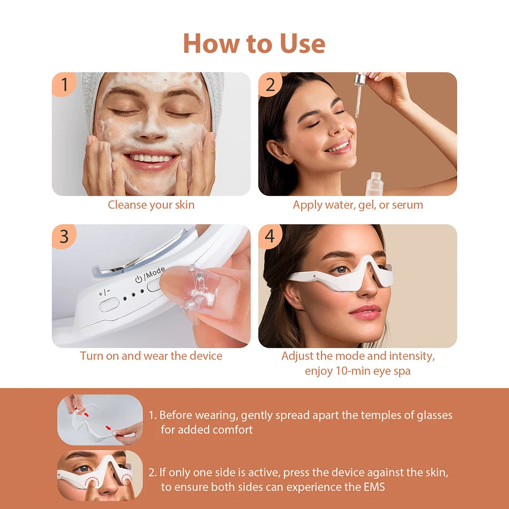 Lulupurest™ 3D Eye Massager for Fatigue &amp; Dark Circles