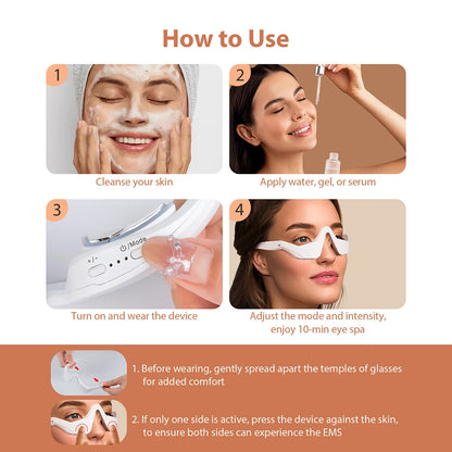 Lulupurest™ 3D Eye Massager for Fatigue &amp; Dark Circles