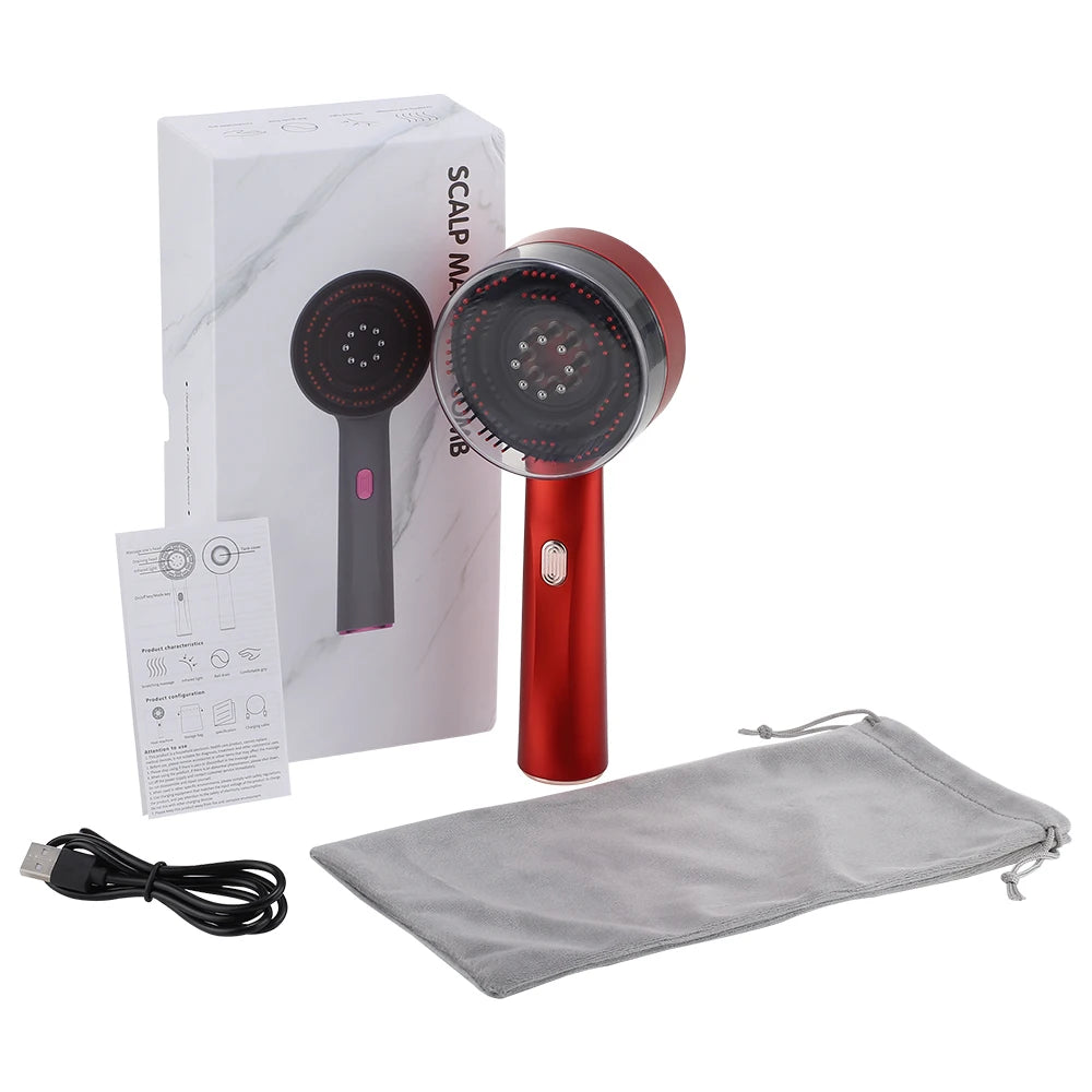 Lulupurest™ 3-in-1 Electric Scalp Massage Comb
