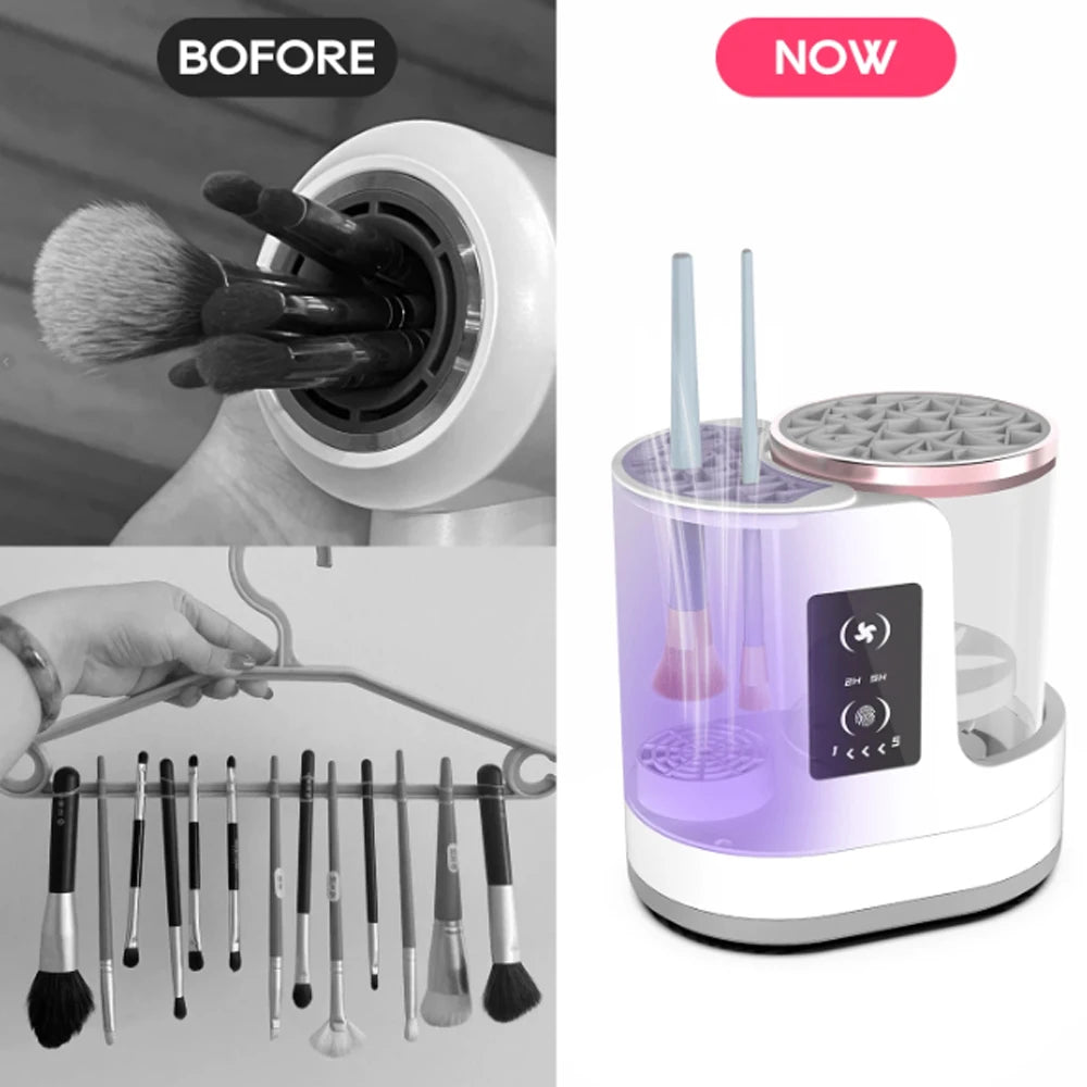 Lulupurest™ Electric Makeup Brush Cleaner &amp; Dryer