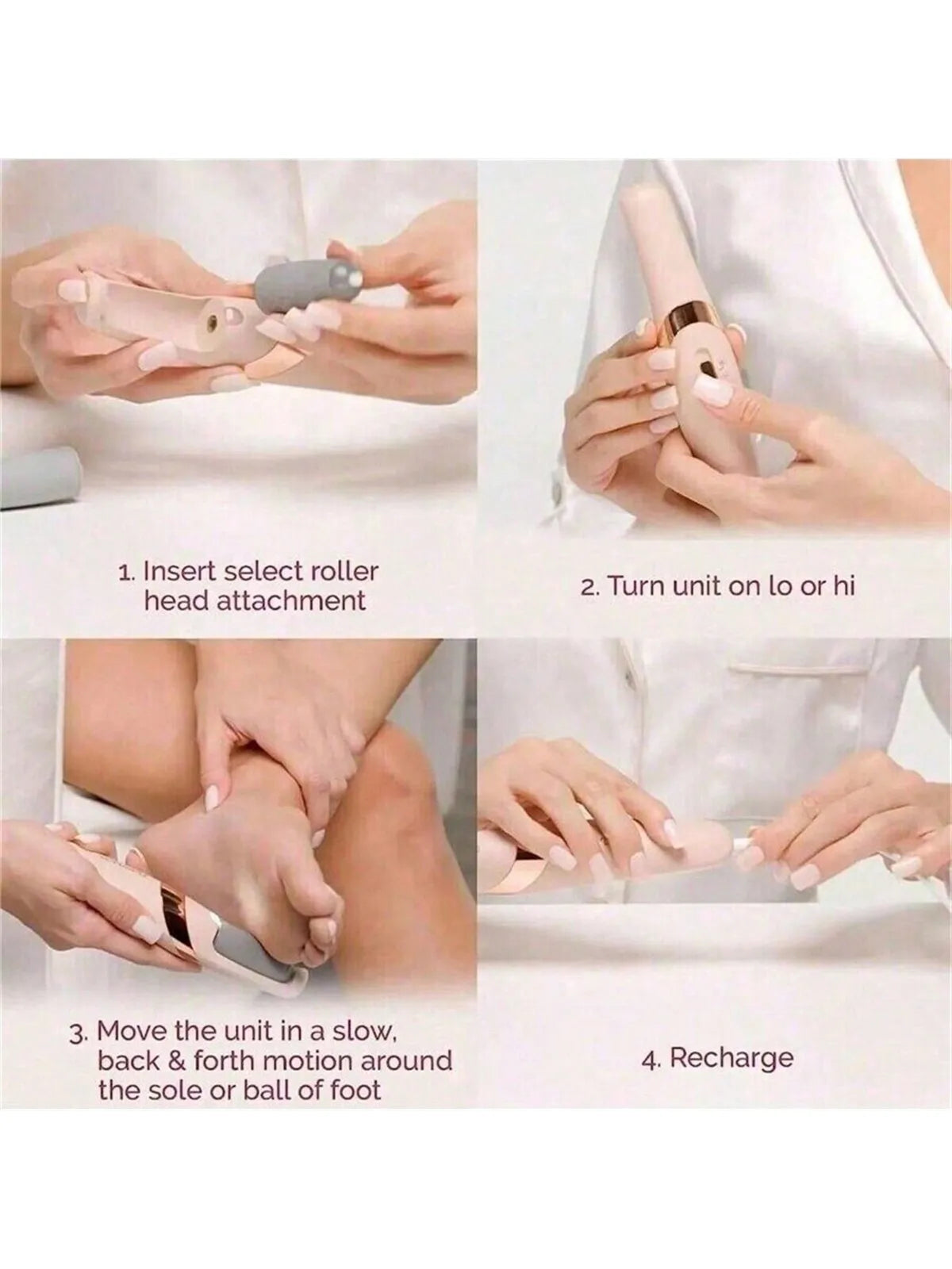 Lulupurest™ Electric Callus Remover &amp; Foot File