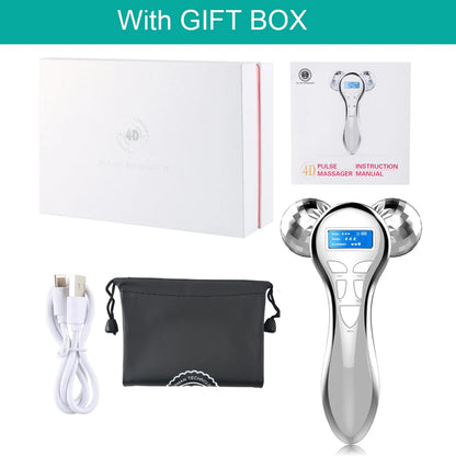 Lulupurest™ 4D EMS Microcurrent Face Massager Roller