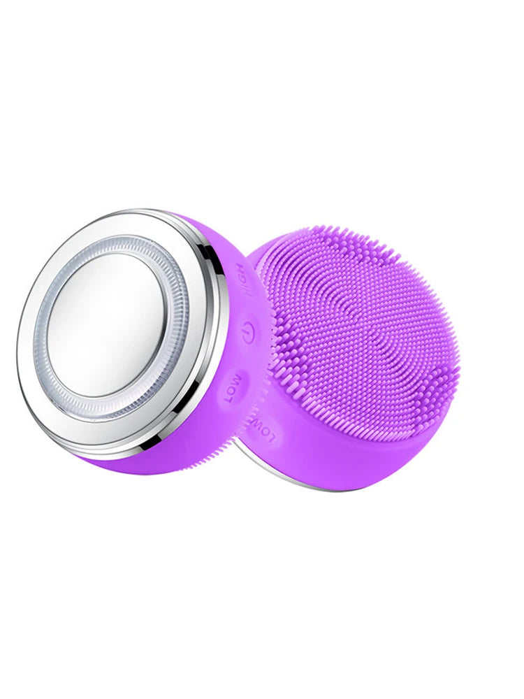 Lulupurest™ 2-in-1 LED Sonic Facial Cleansing Brush