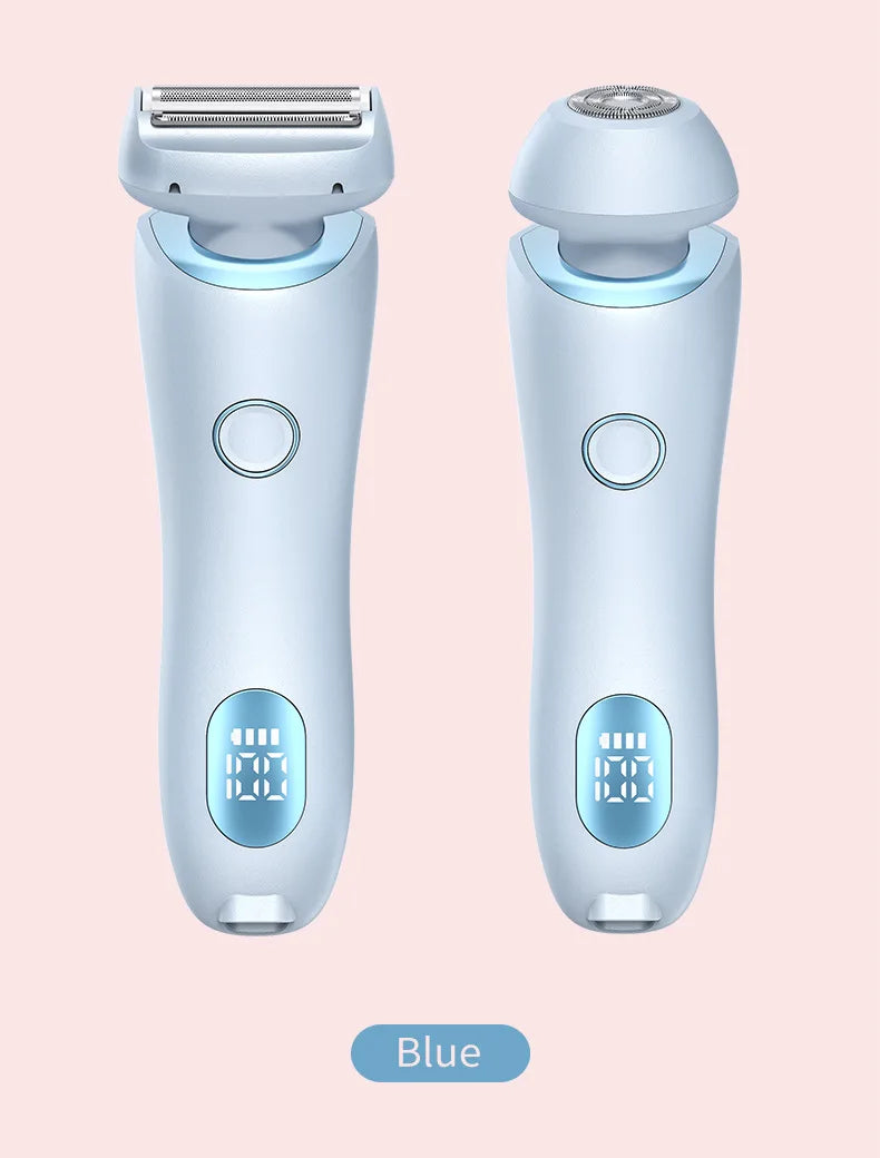Lulupurest™ 2-in-1 Electric Razor &amp; Bikini Trimmer for Women