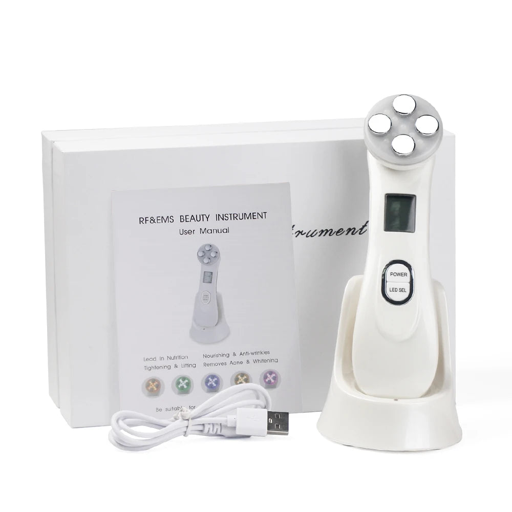 Lulupurest™ 5-in-1 RF EMS LED Photon Beauty Device