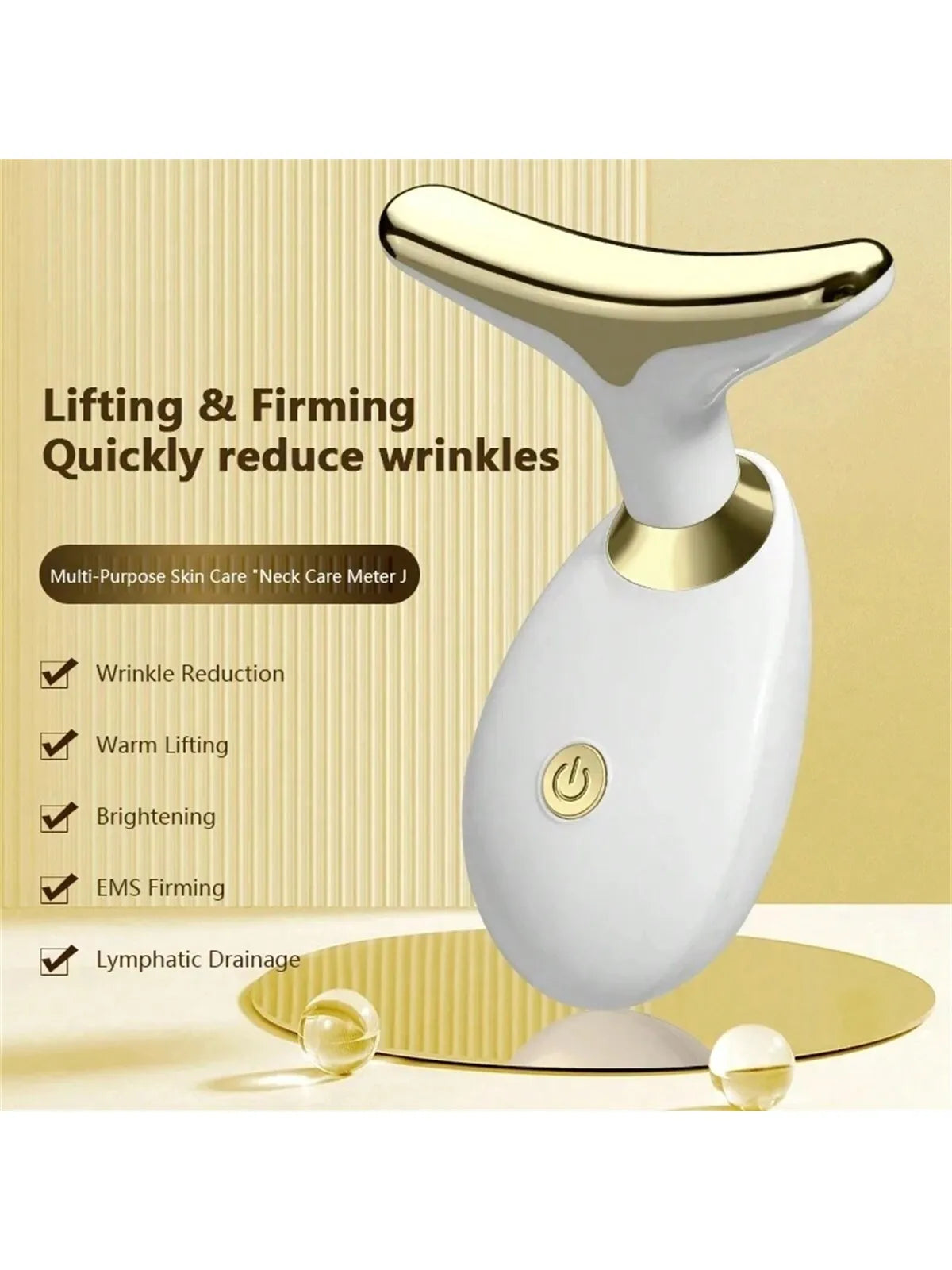 Lulupurest™ Anti-Wrinkle Facial &amp; Neck Sculpting Massager