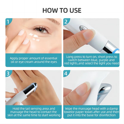 Lulupurest™ 5-in-1 Eye Beauty Device with Red Light Therapy