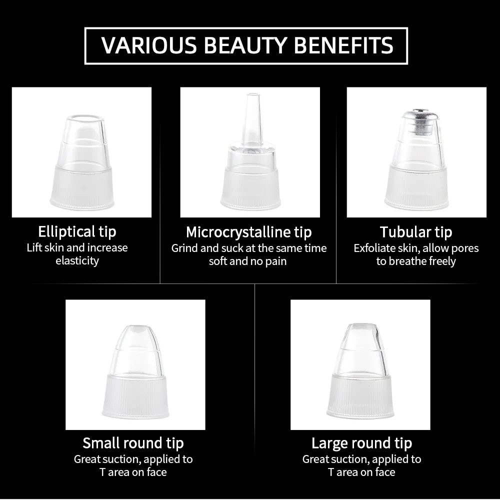 Lulupurest™ Vacuum Blackhead Remover &amp; Facial Pore Cleaner