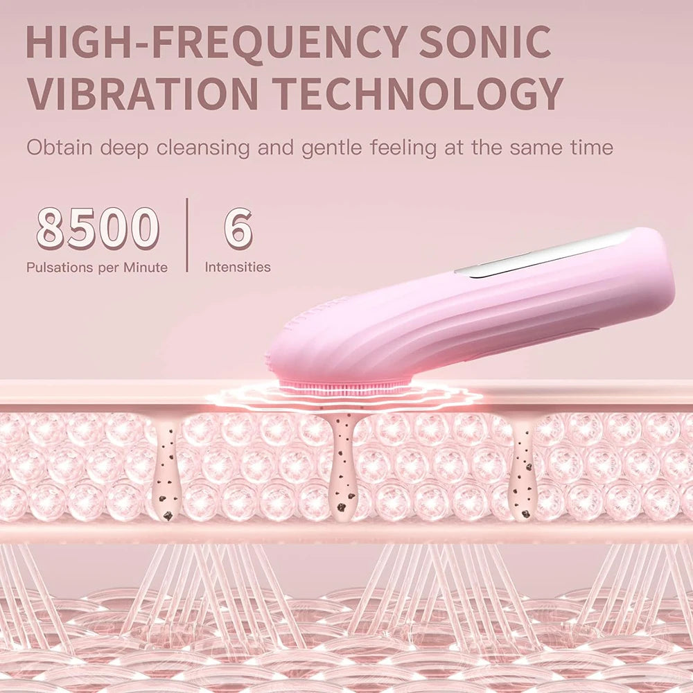 Lulupurest™ Sonic Facial Cleansing Brush