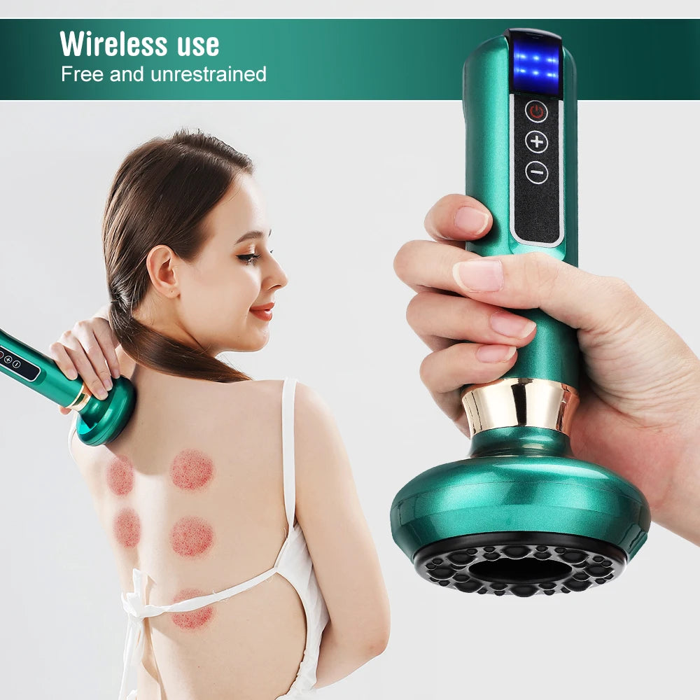 Lulupurest™ Electric Cupping &amp; Gua Sha Massager (6/12 Gear)