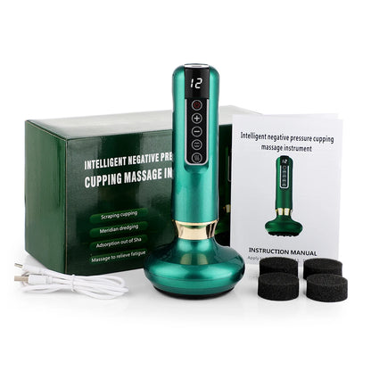 Lulupurest™ Electric Cupping &amp; Gua Sha Massager (6/12 Gear)