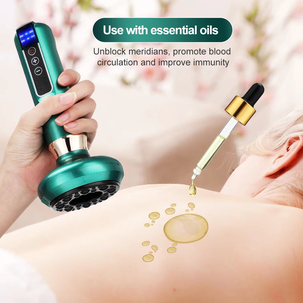 Lulupurest™ Electric Cupping &amp; Gua Sha Massager (6/12 Gear)