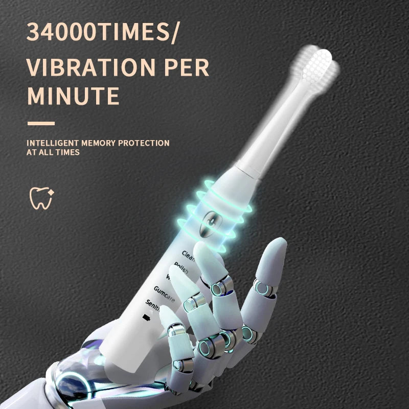 Lulupurest™ 5-Mode Sonic Electric Toothbrush