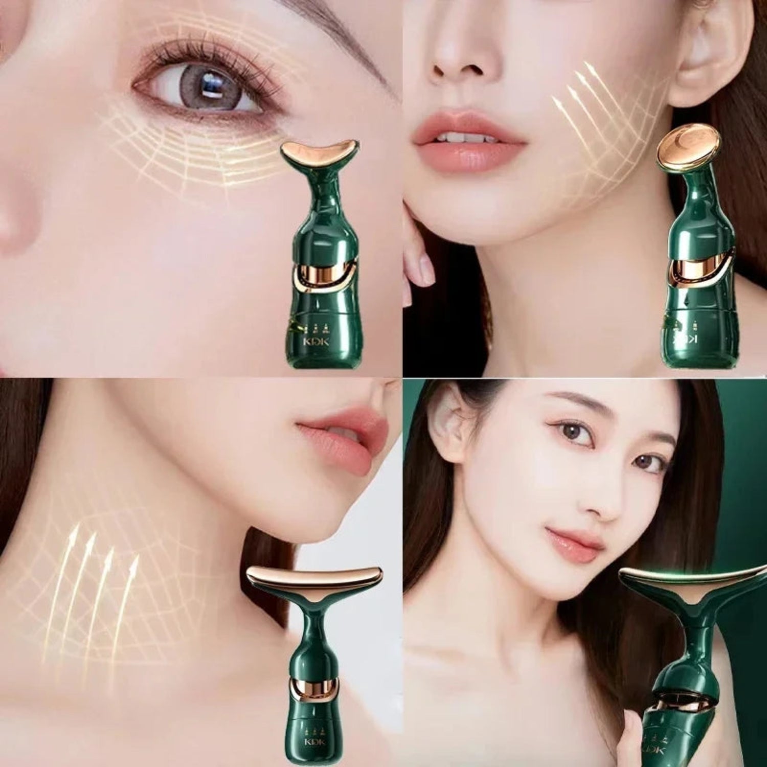Lulupurest™ 3-in-1 EMS Face, Neck &amp; Eye Lifting Massager
