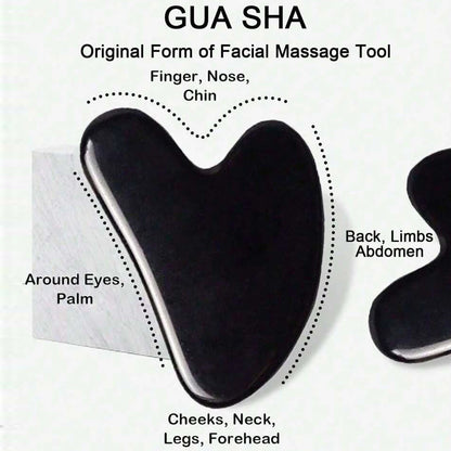 Lulupurest™ Ice Face Roller &amp; Gua Sha Set