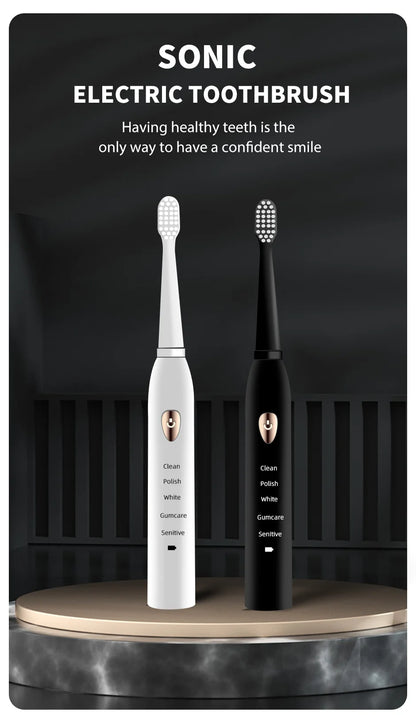 Lulupurest™ 5-Mode Sonic Electric Toothbrush