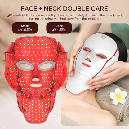 Lulupurest™ 7-Color LED Facial &amp; Neck Mask