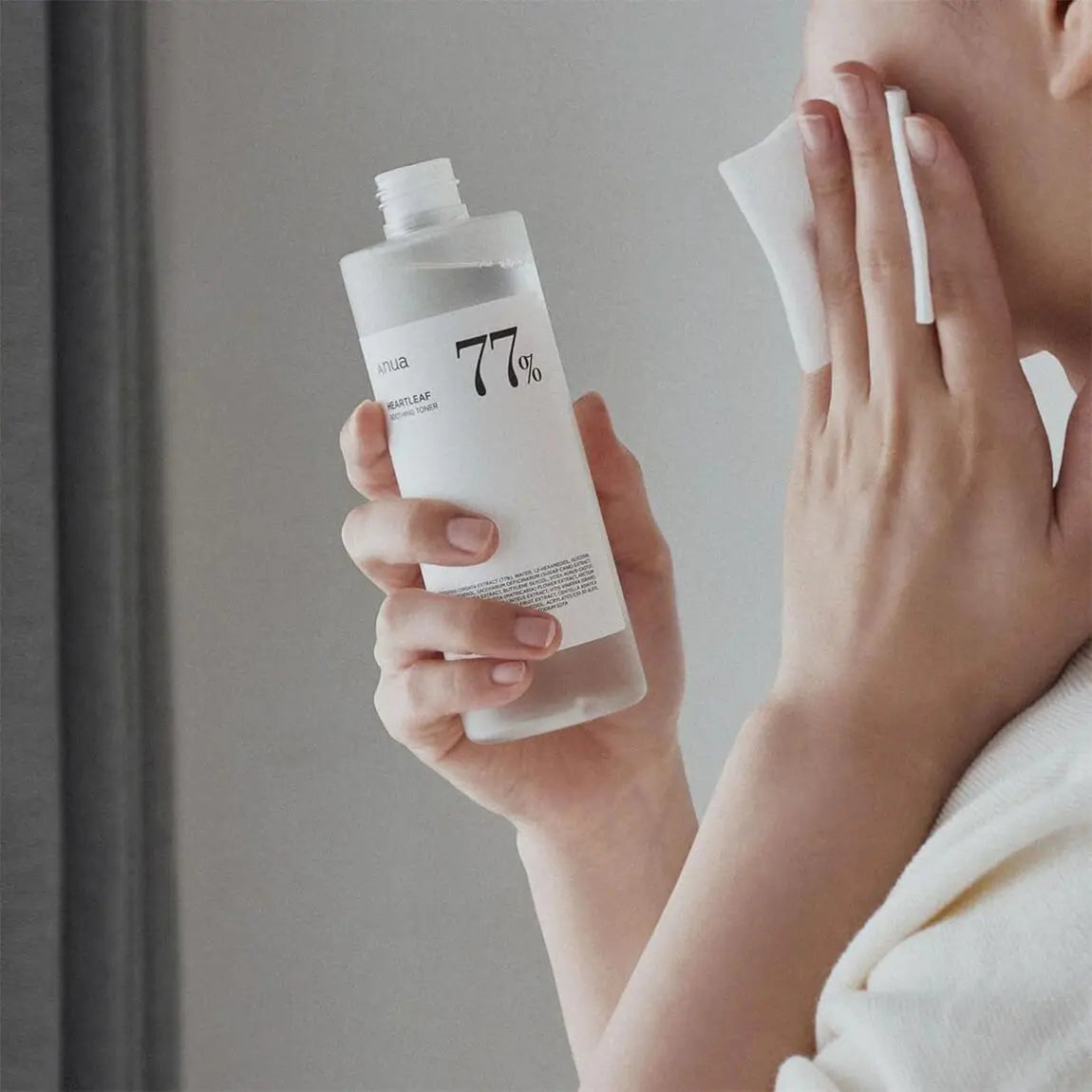 Anua Heartleaf 77% Toner Moisturizing Pore Cleansing Oil Foaming Cleanser Deep Cleanses Impurities Korean Skincare