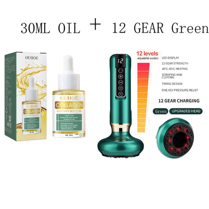 Lulupurest™ Electric Cupping &amp; Gua Sha Massager (6/12 Gear)