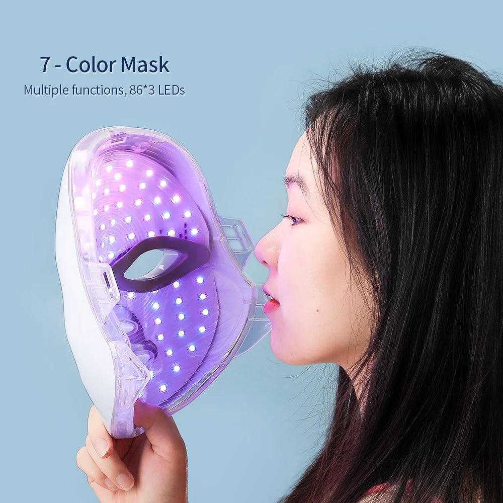 Lulupurest™ 7-Color LED Facial &amp; Neck Mask