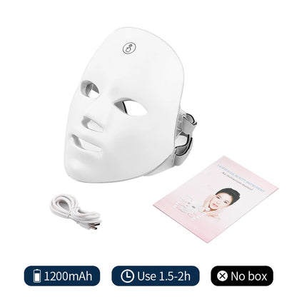 Lulupurest™ 7-Color LED Facial &amp; Neck Mask