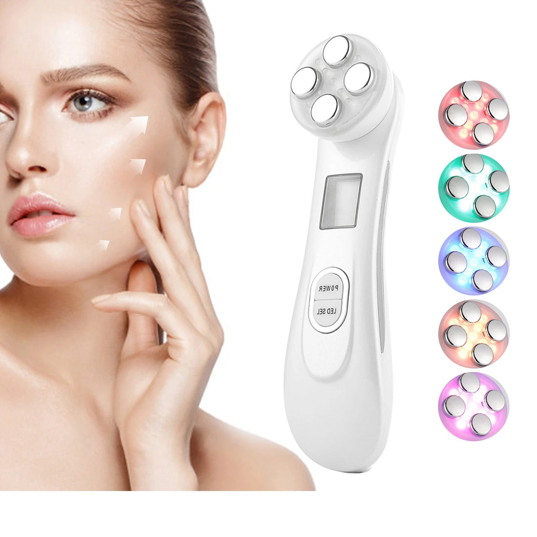 Lulupurest™ 5-in-1 RF EMS LED Photon Beauty Device