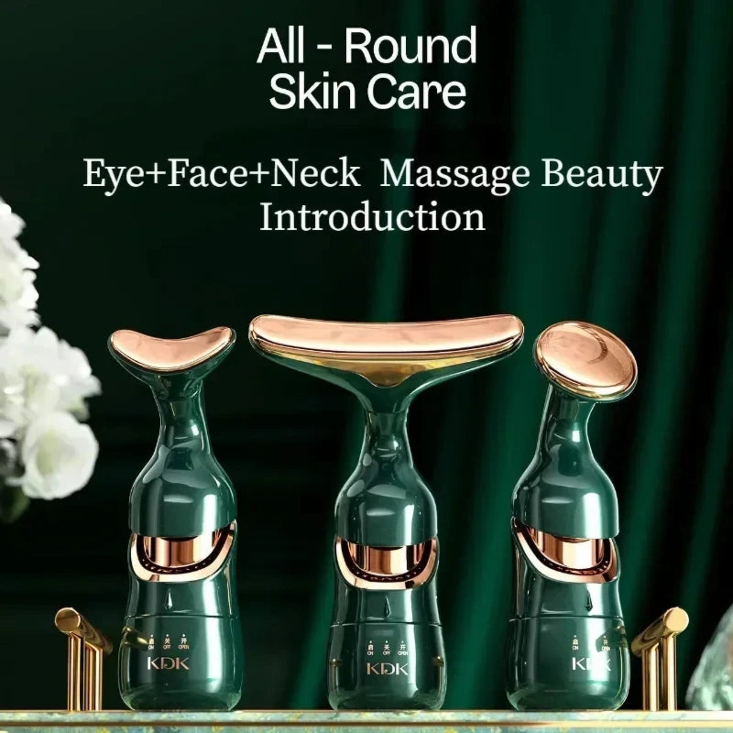 Lulupurest™ 3-in-1 EMS Face, Neck &amp; Eye Lifting Massager