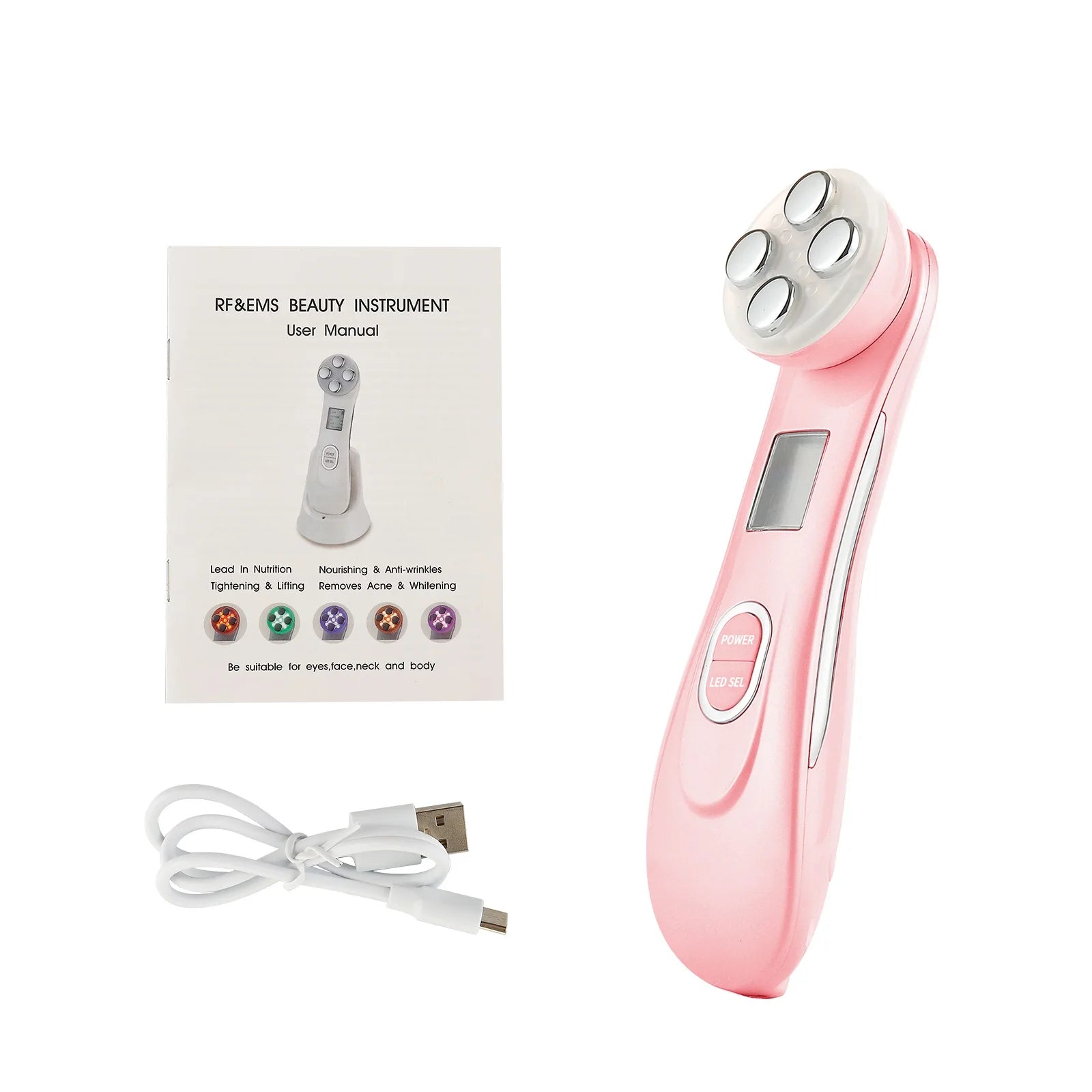 Lulupurest™ 5-in-1 RF EMS LED Photon Beauty Device