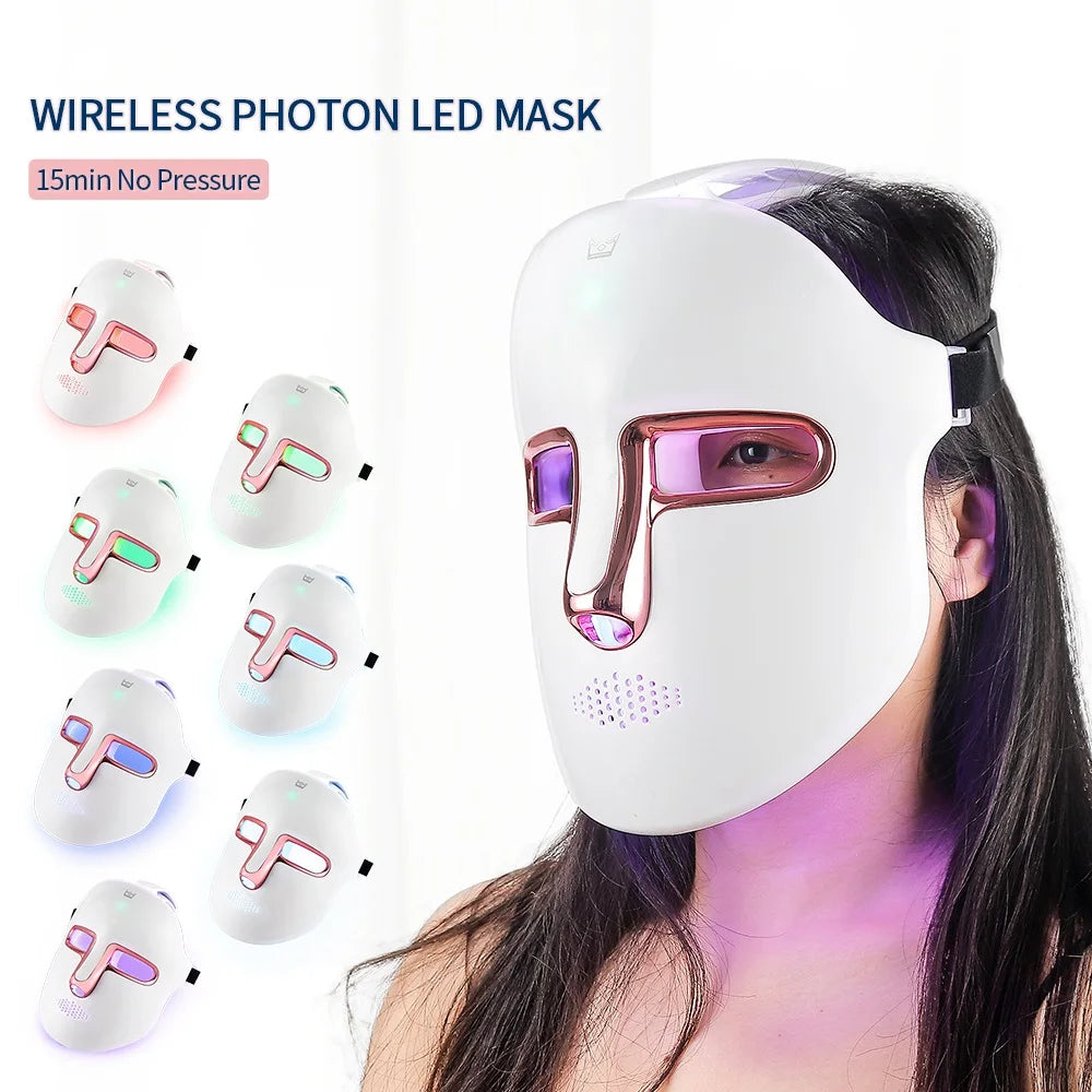 Lulupurest™ 7-Color LED Facial &amp; Neck Mask