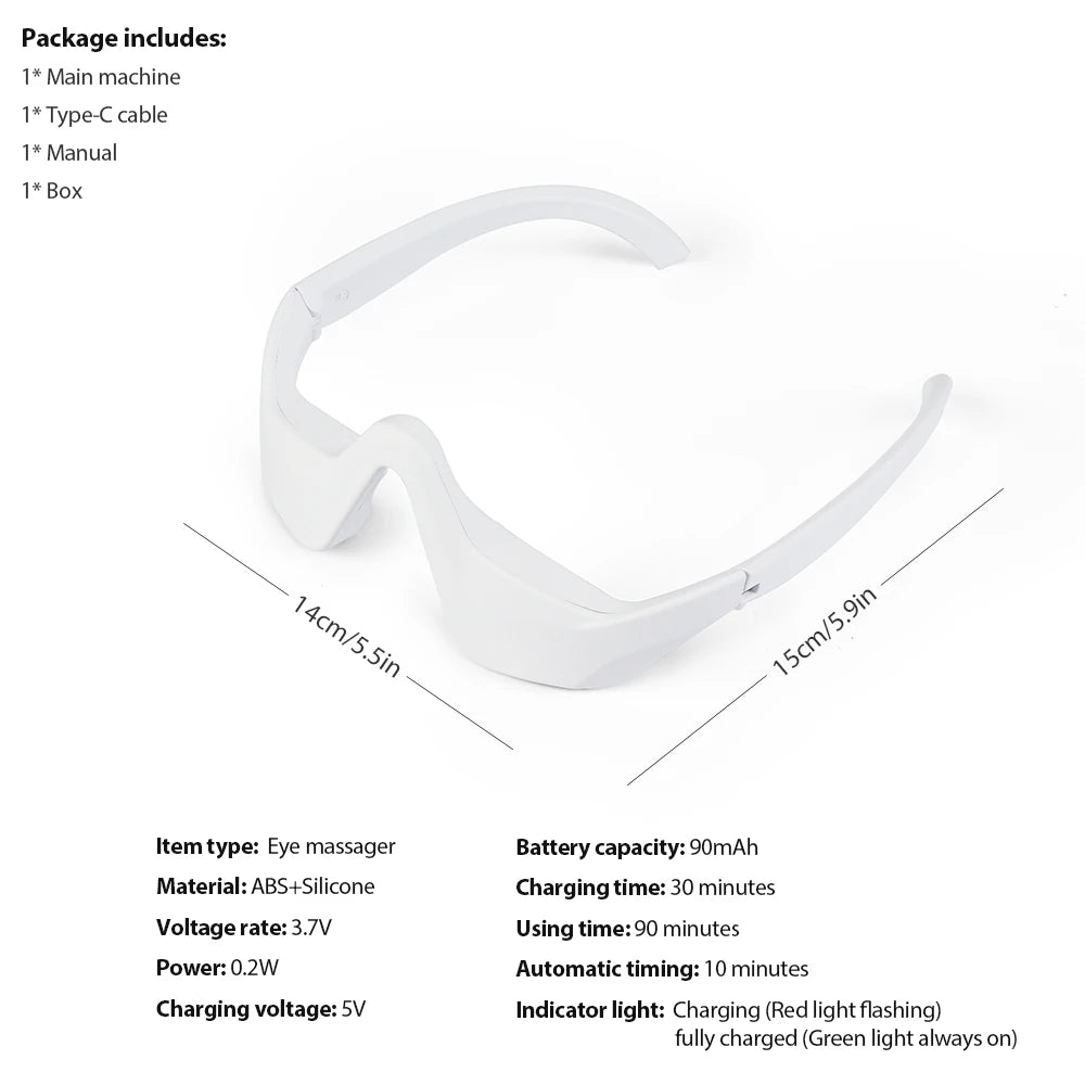 Lulupurest™ 3D Eye Massager for Fatigue &amp; Dark Circles